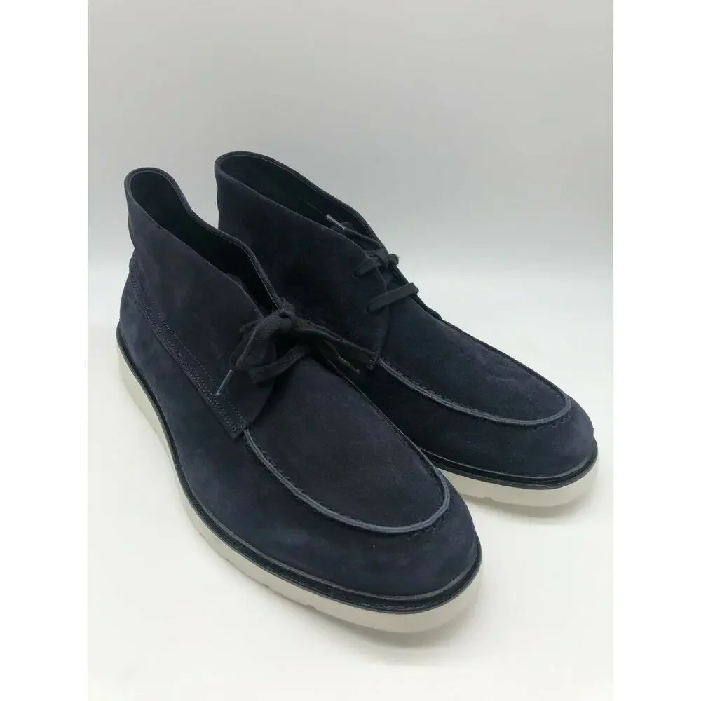 Vince Wayde Suede Chukka Boot Coastal Navy Men's Size 9.5M.